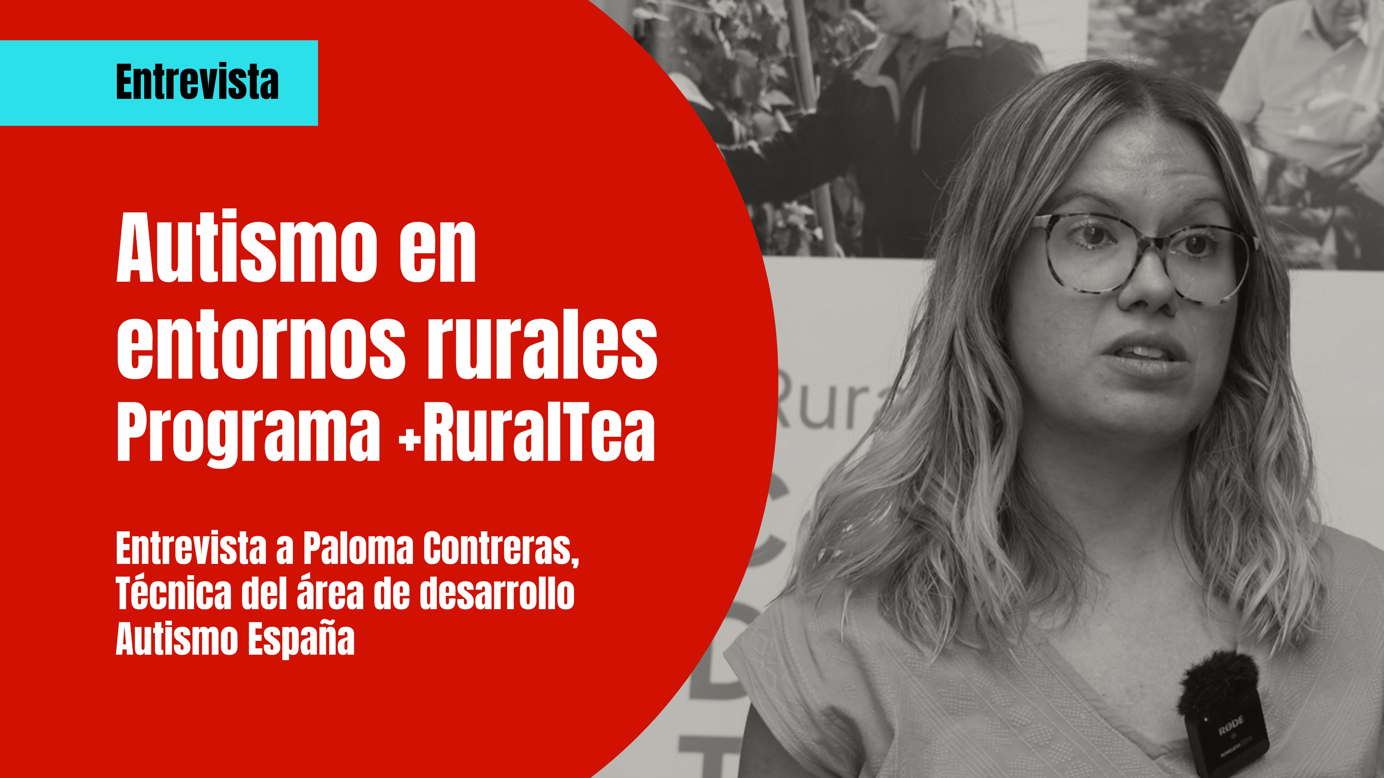Acceso a la entrevista a Paloma Contreras de Autismo España en nuestro canal Youtube 
