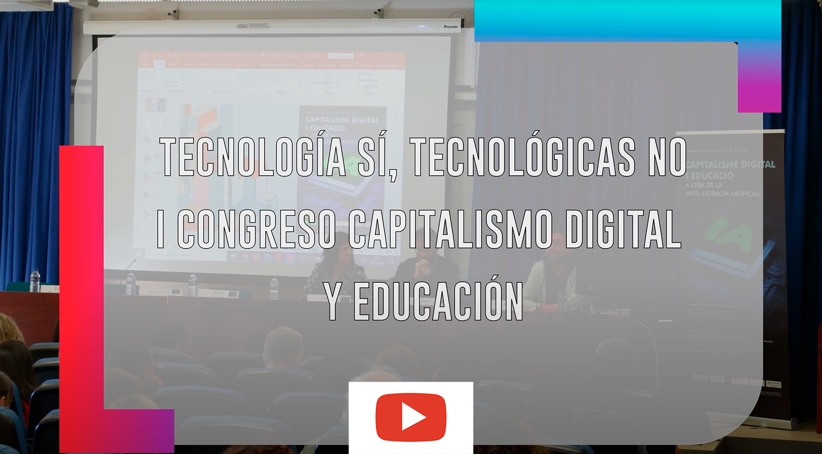 Acceso a las entrevista a Geo Saura y Enrique Díez Gutiérrez ponentes en el I Congreso Int. sobre Capitalismo Digital.