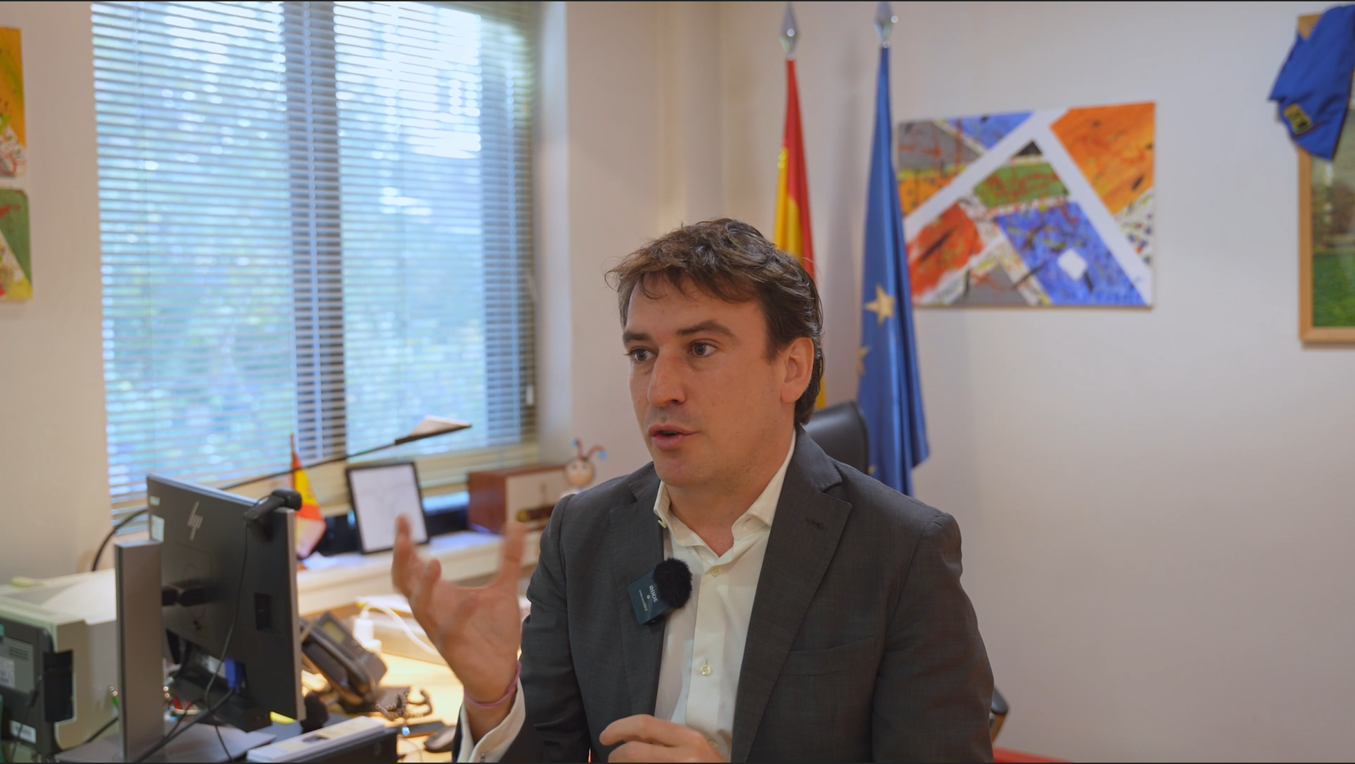 Entrevista completa a David Lafuente, dir. Agencia Española Programas Erasmus+. Fuente, INÈDIT Agencia