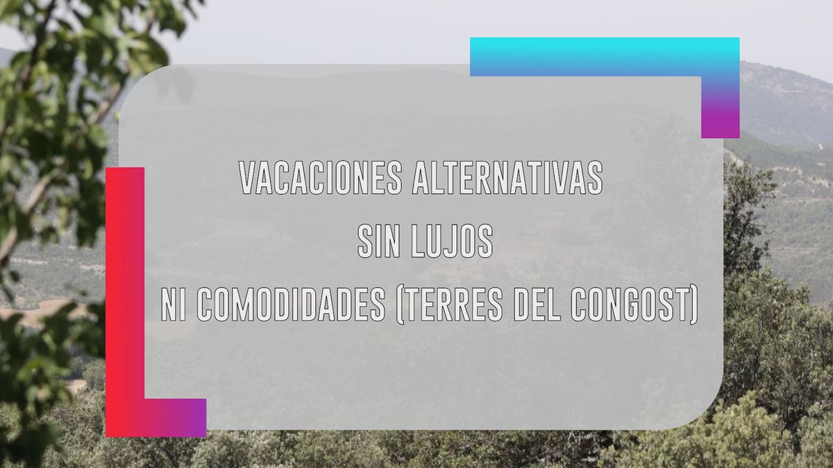 Acceso al vídeo reportaje de alojamiento Terres de Congost, Lleida, en nuestro canal YouTube