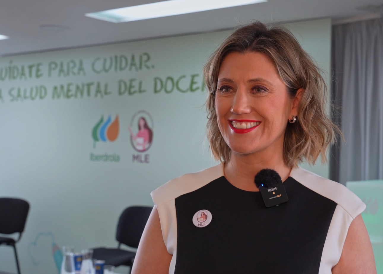 Silvia Álava Sordo, doctora en Psicologia, ponent convidada a la jornada MLE, Mujeres Líderes en Educación, a Madrid