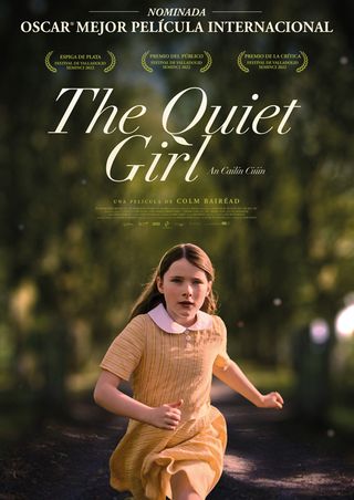 imagen de la portada de la imagen de la película The Quiet Girl, (2022), de la directora irlandesa, Colm Bairéad