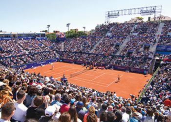 Barcelona se viste de tenis