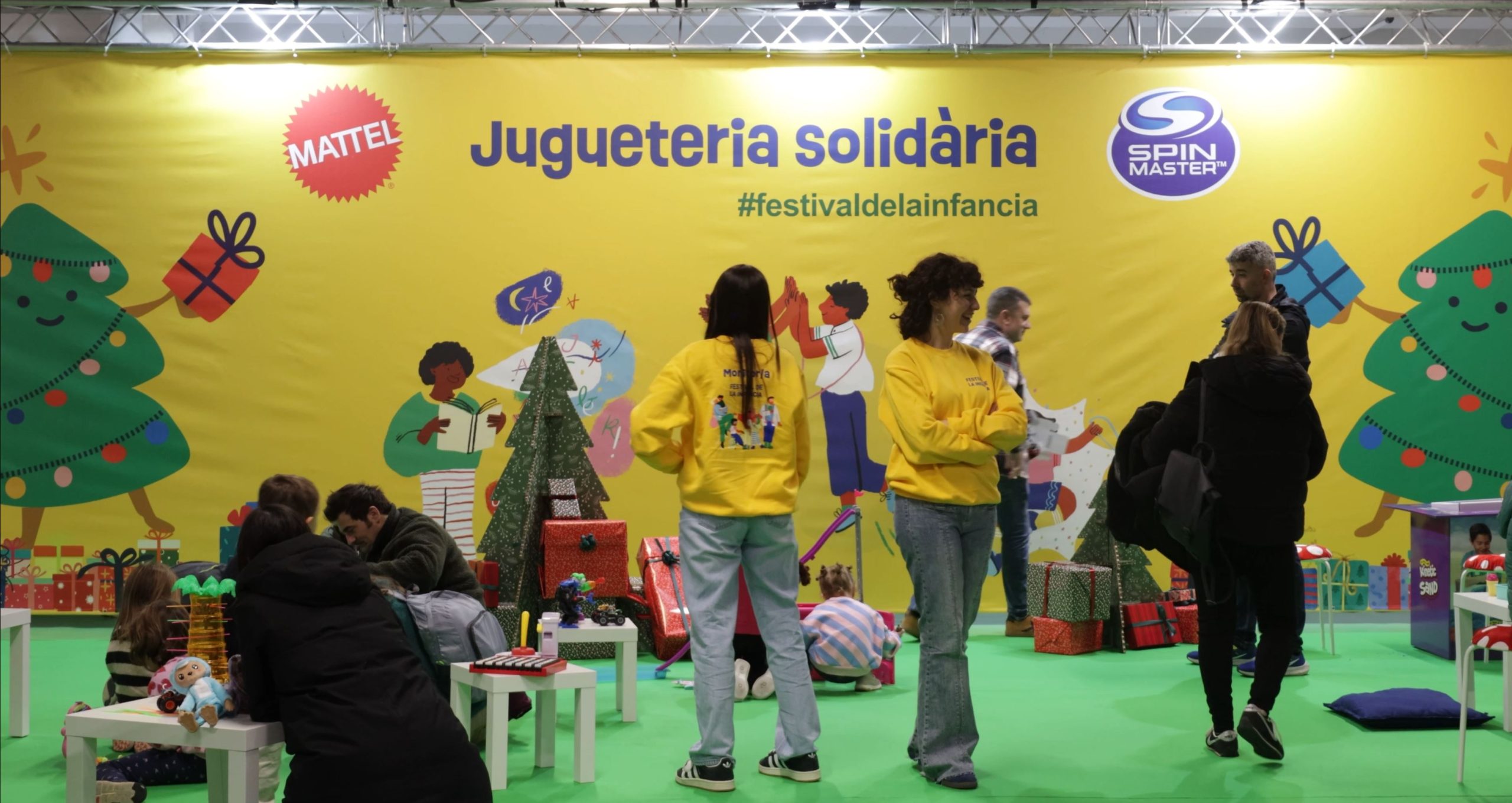 imagen del espacio Juguetería Solidaria a la Feria de la Infancia de Barcelona, 2024