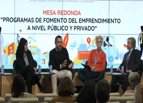 Retrato robot del emprendedor con discapacidad