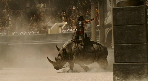 escena de la película Gladiator II de Ridley Scott