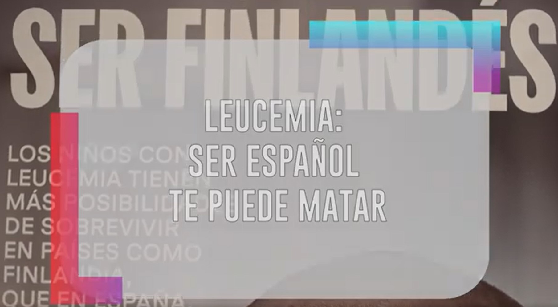 Acceso a la presentacion de la Campaña, Leucemia vete ya! de la Fundación UnoentreCienmil. INEDTI Agencia