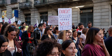 La educación en Cataluña dice “basta”