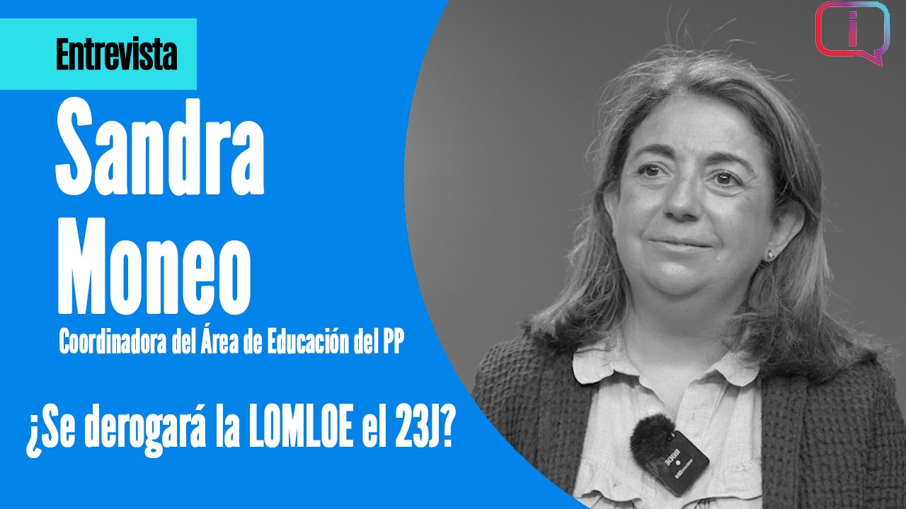 Acceso a la entrevista completa en nuestro canal Youtube a Sandra Moneo, portavoz adjunta del grupo popula y coordinadora del área de educación.