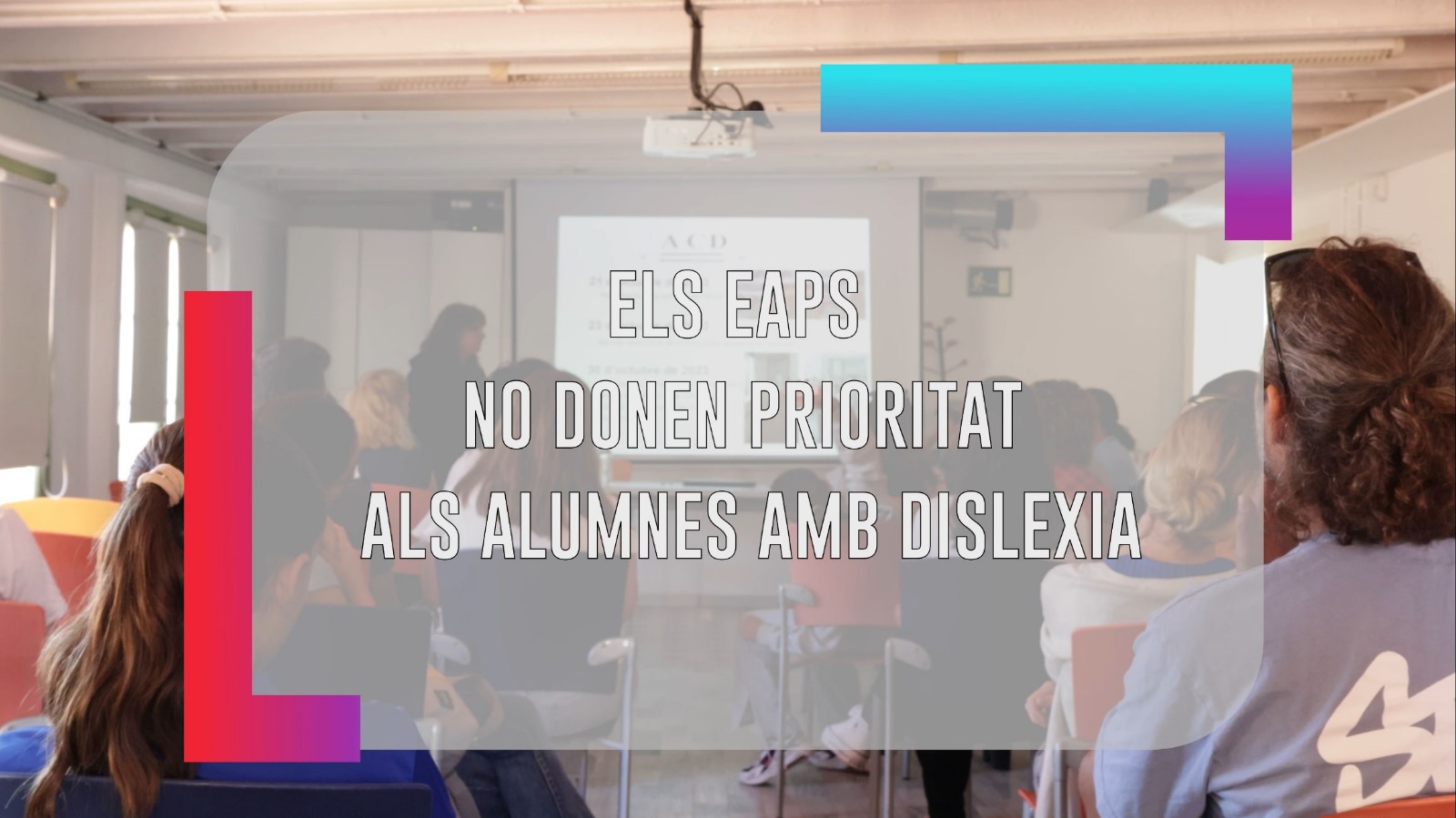 Acceso a la entrevista en catalán a Lluis Dárriba, docente y presidente de la Associació Catalana de Dislexia