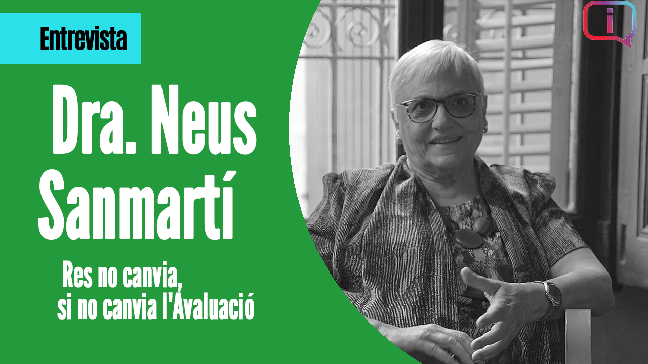 Acceso a la entrevista completa de la Dra. Neus Sanmartí sobre evaluación. 