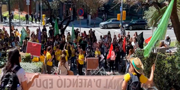 Huelgas de profesores y PAS por todo el país